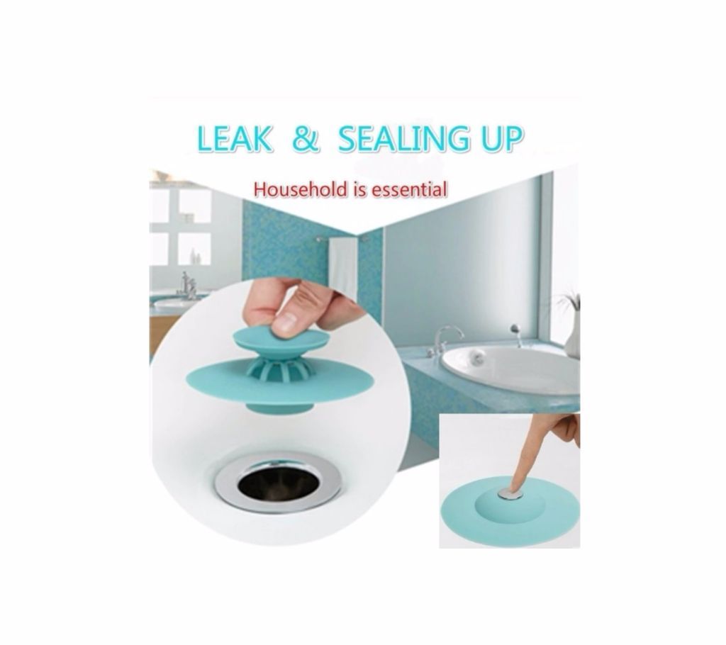 Anti-Clogging Silicone Sink Filter To Drain For Kitchen Bathroom