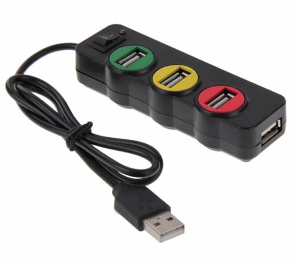 4 Port USB 2.0 Hub 