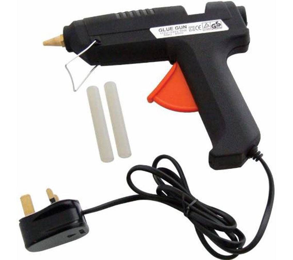 Electric hot melt glue gun-2 pc glue sticks