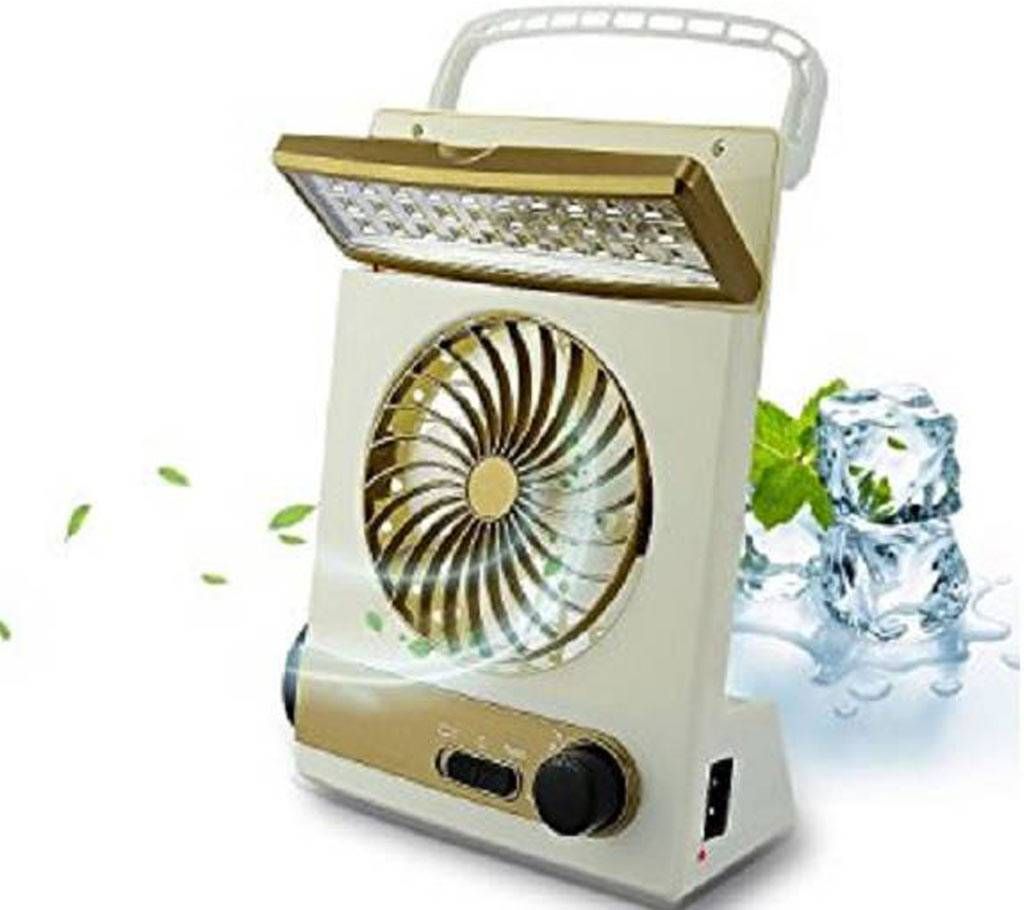 Multifunction Solar Fan with LED Light