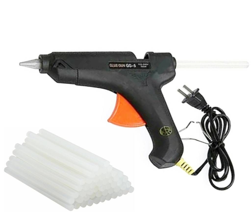 Electric Hot Melt Glue Gun with 37pcs Glue Stick