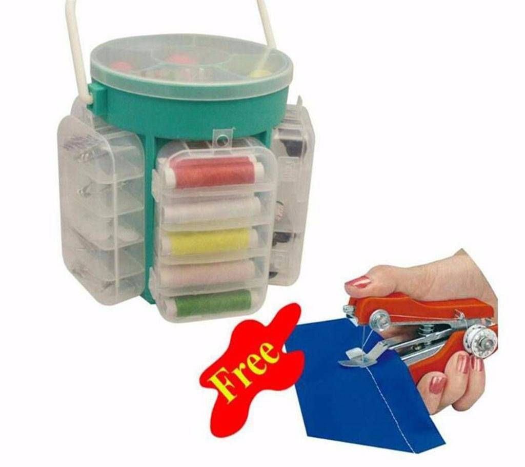 SEWING KIT BOX (Sewing Machine Free)