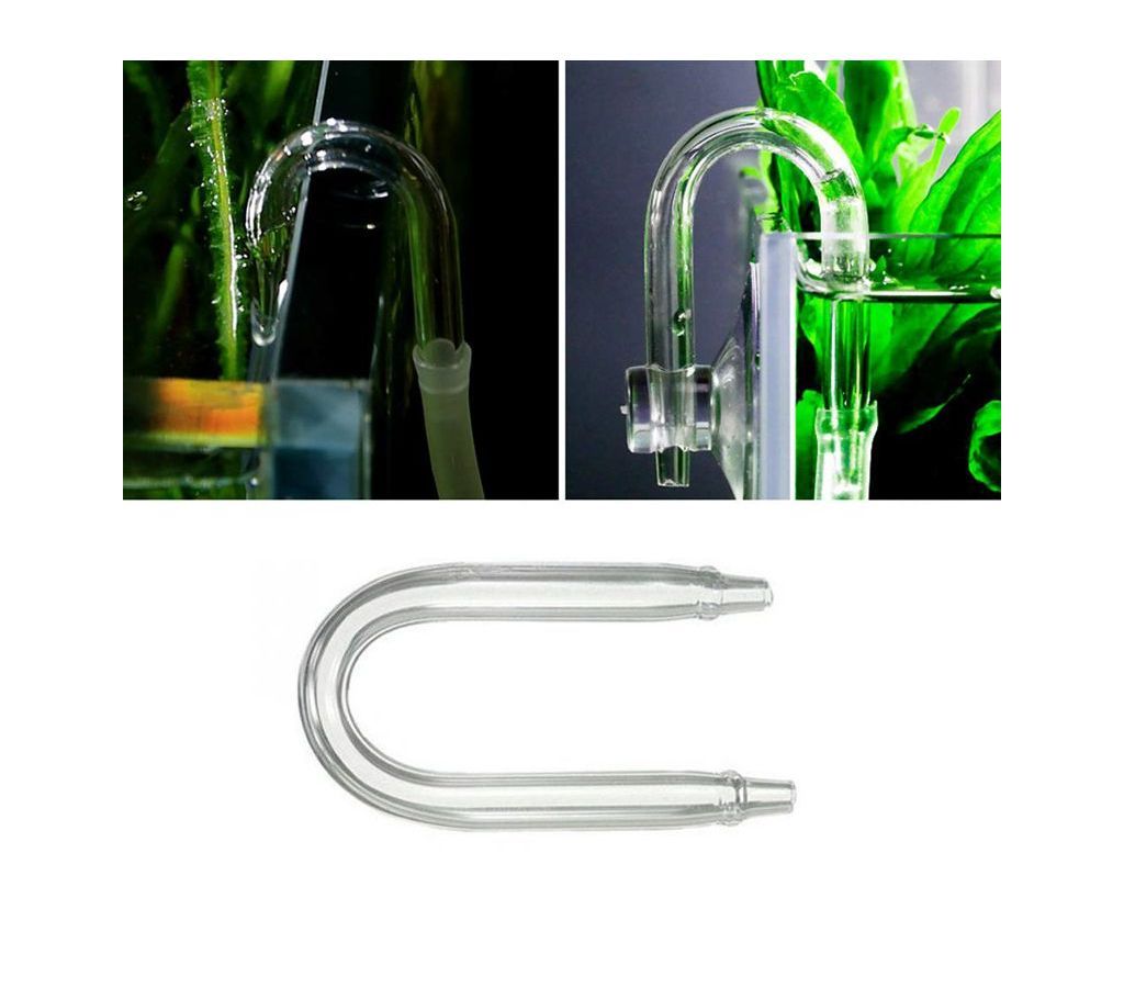 Aquarium CO2  U-shaped Tube Curved