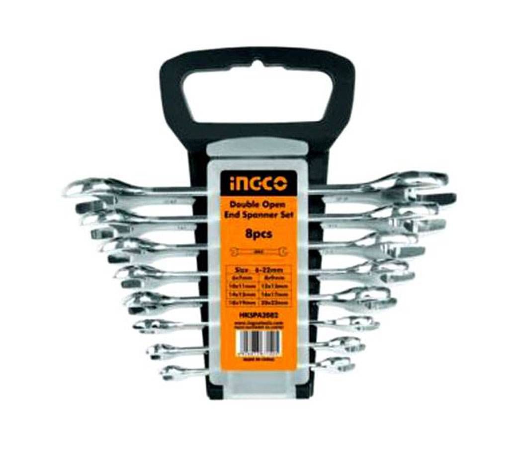 Double Open End Spanner Set (6-22)mm INGCO