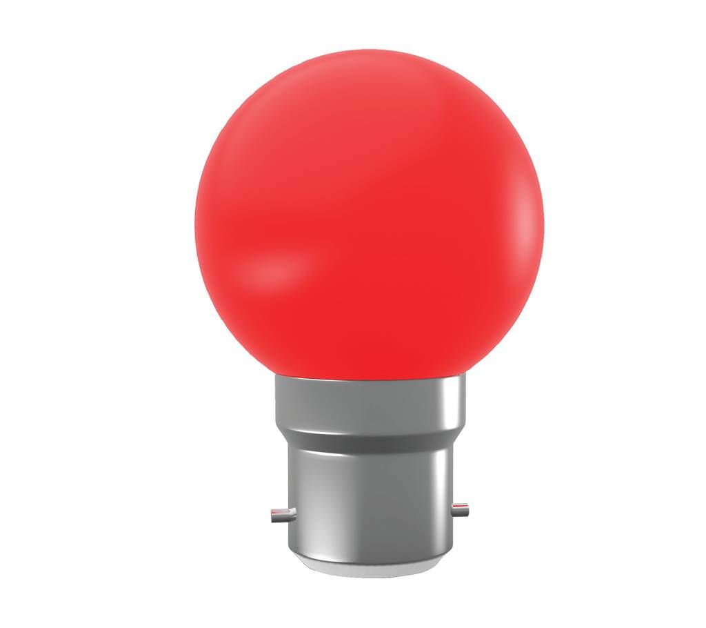 Super Star AC LED 0.5W RED E-27 COLORLUX ROUND