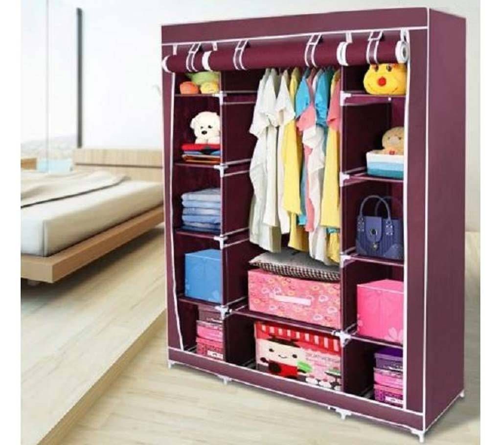 Fashion Portable easy carry king size Folding Wardrobe 