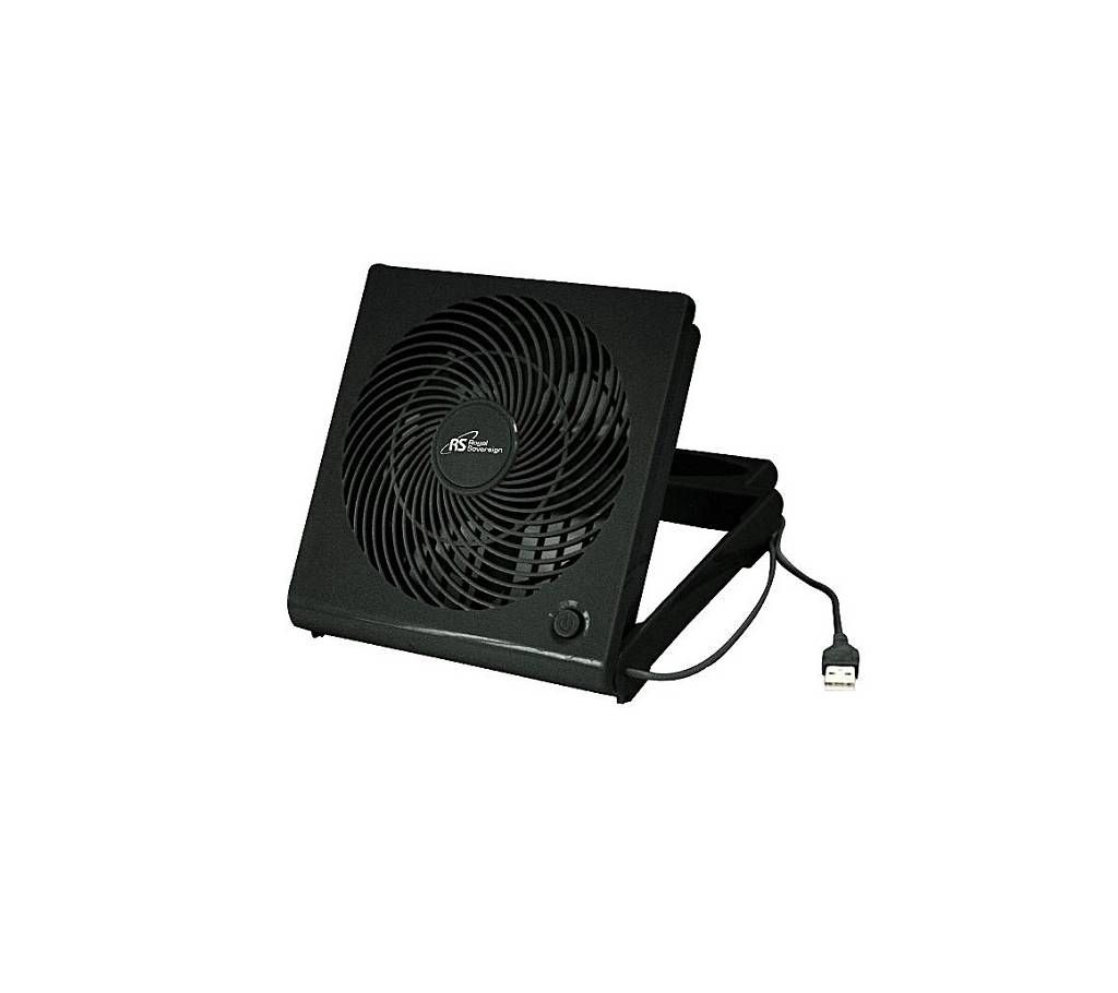 DFN-04 Portable USB Mini Desk Fan  - Black