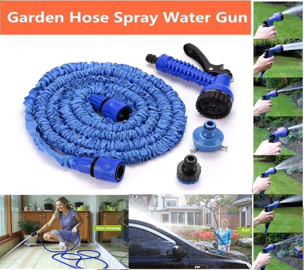 Magic Car Washing and Gardening Hose Pipe - 50ft