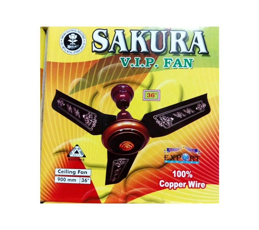 Sakura vip Ceiling Fan36''gold