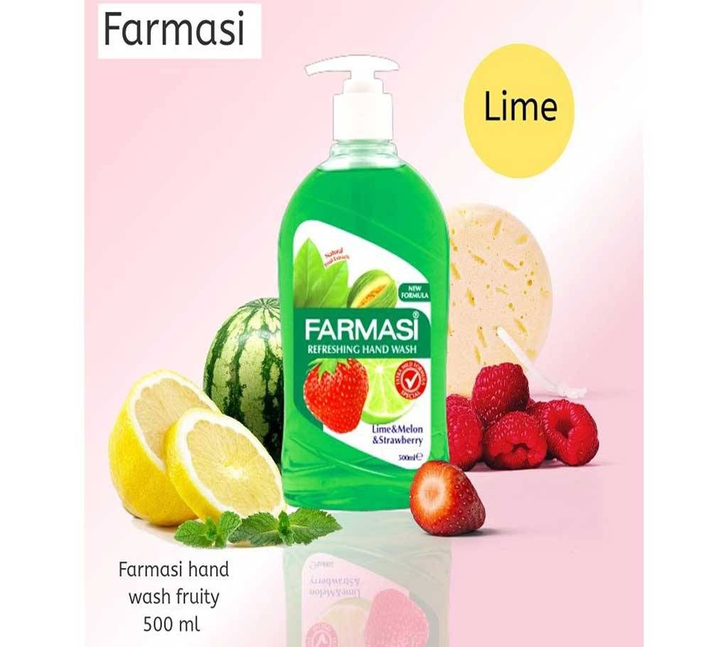 Farmasi Liquid Hand Wash Lime (500Ml)-Turkey