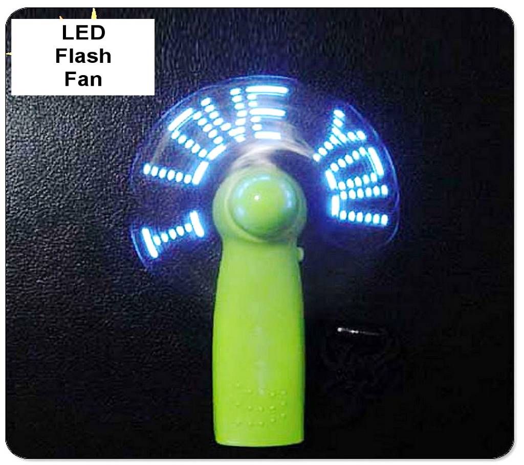 Flexible LED Flash Fan