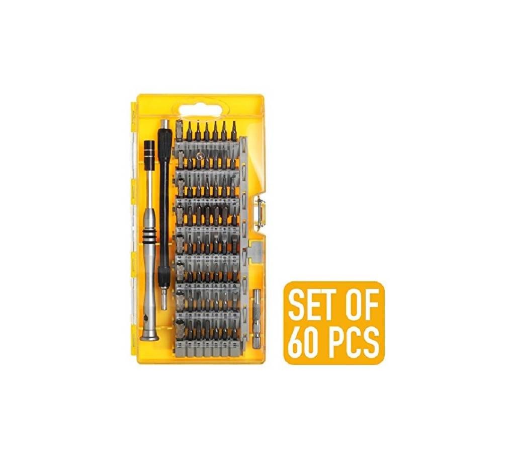 Screwdriver Set 60 in 1 with 56 Bit Precision