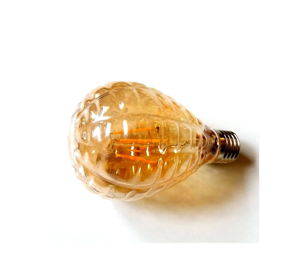 Edison Bulb with Holder- Strawberry