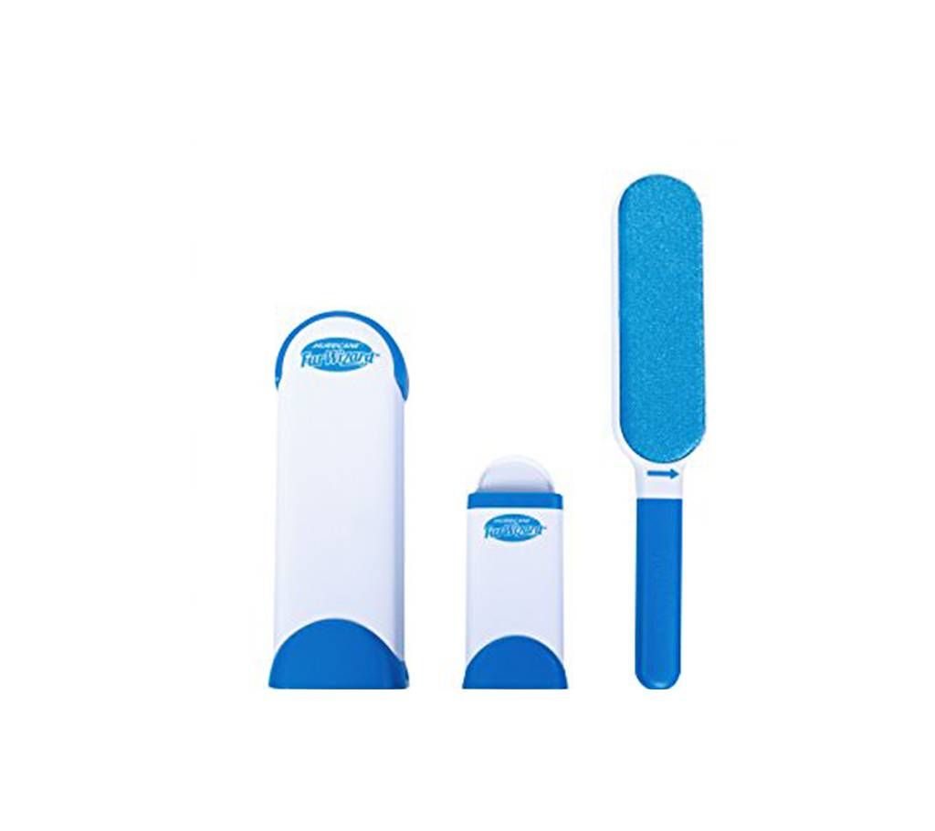 Fur & Lint Removal Brush with Self-Cleaning Base
