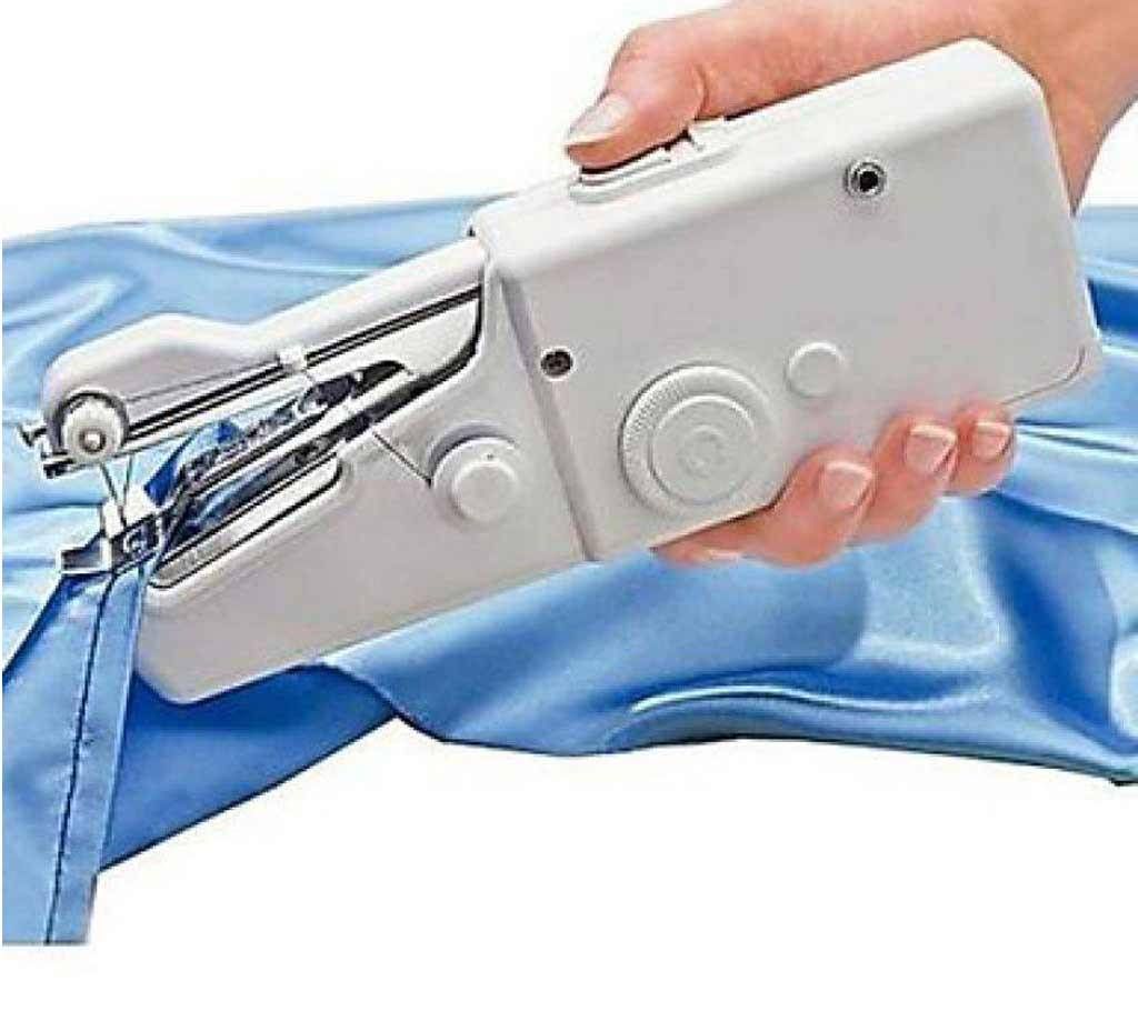 Stapler styled sewing machine