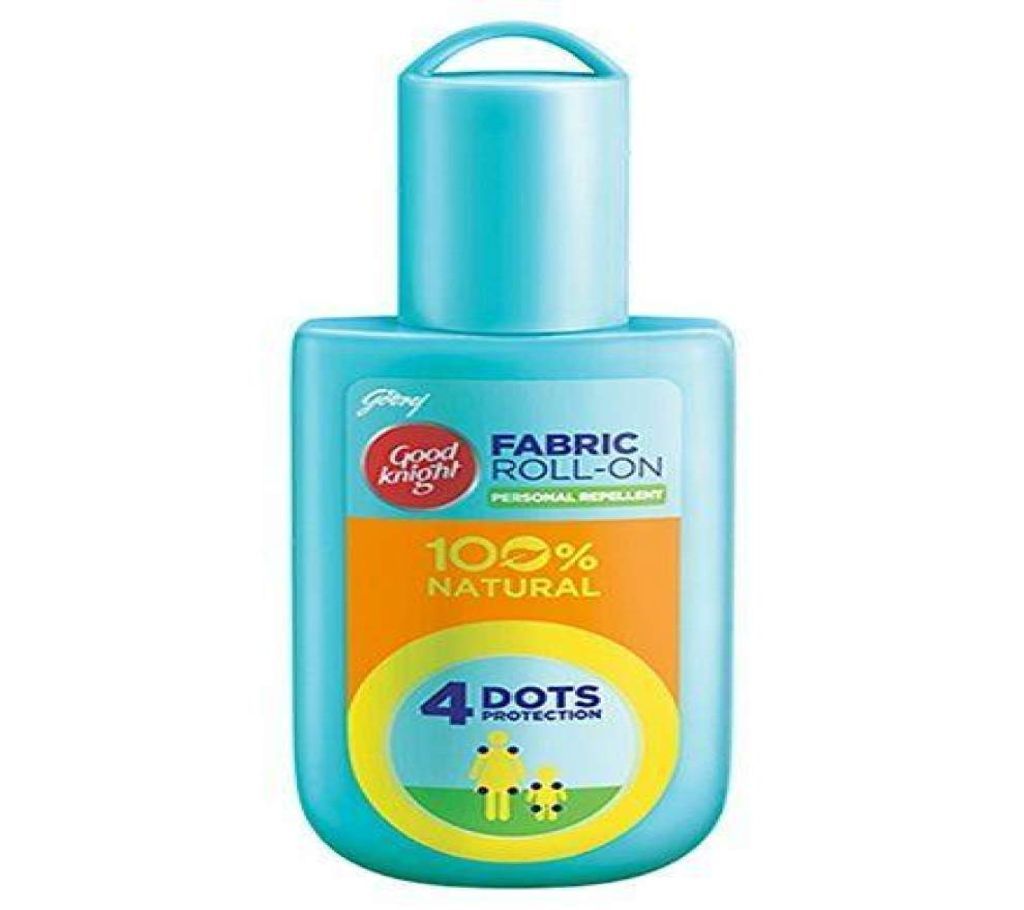 Original GOOD NIGHT FABRIC ROLL ON PERSONAL MOSQUITO REPELLENT (INDIAN) - 8ML India