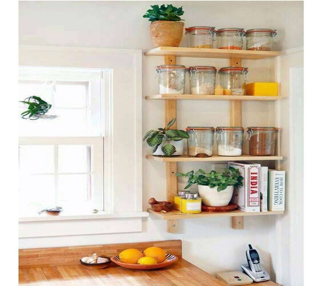 Wooden Kitchen Shelf 
