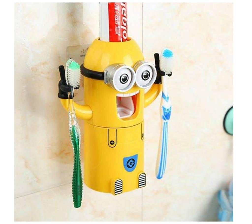 Minions Wash Kit Automatic Toothpaste Dispenser