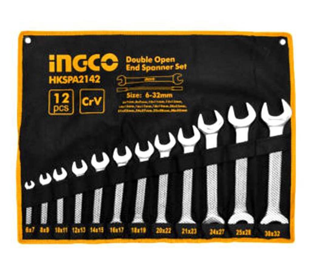 combination spanner set 6-24mm INGCO