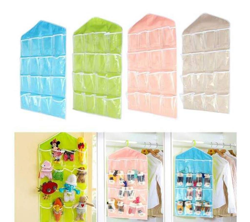 6 Pocket Wall Mount Organizer (1 pcs)