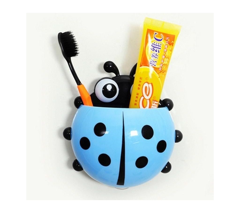 Lady Bug Brushes Holder - Blue 