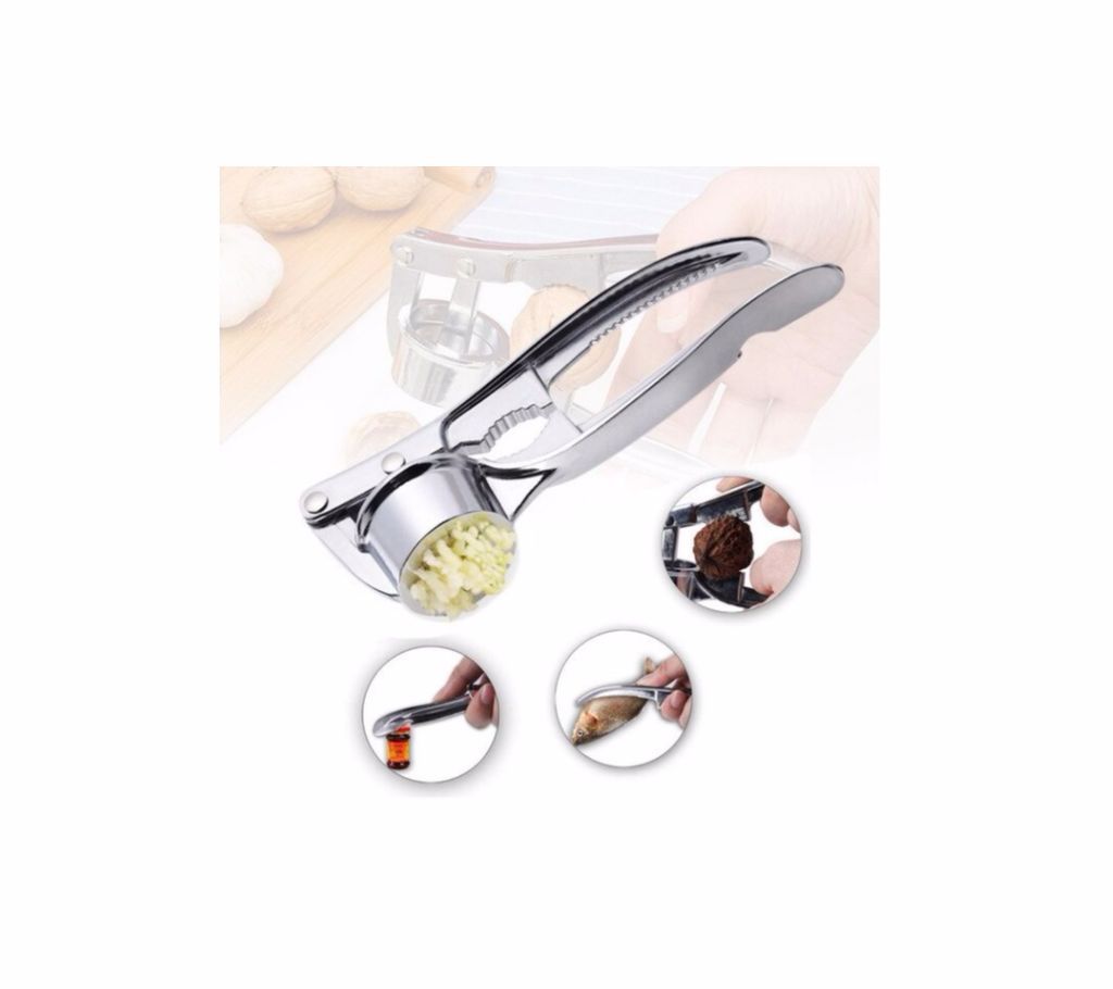 4 in 1  Press Crushing Machine with Walnut Clip Scraping Fish Scales Bottle Opener