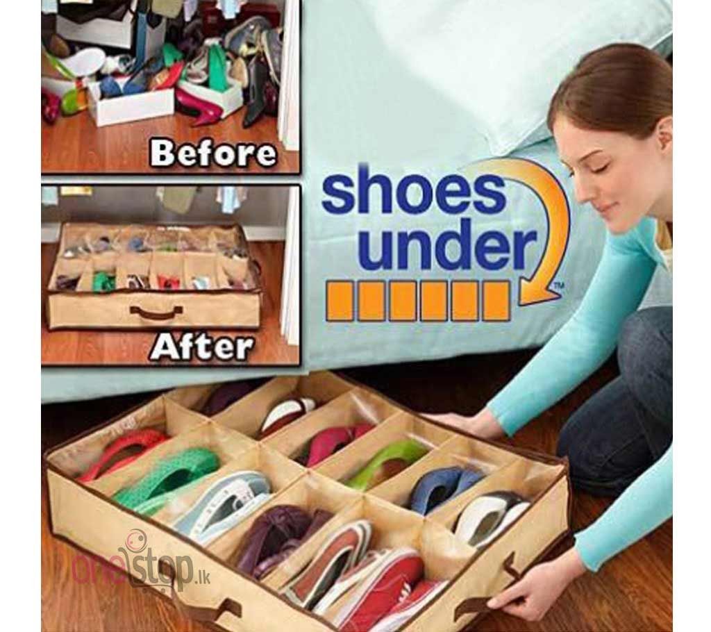 Folding shoe rack 