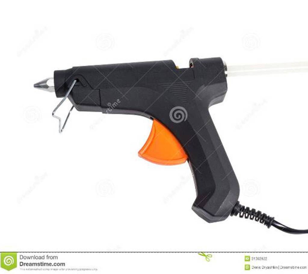 Glue Gun - Black and Orange