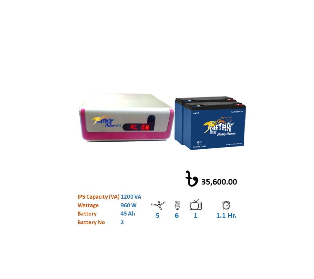 Cheetah IPS 1200 VA & Battery