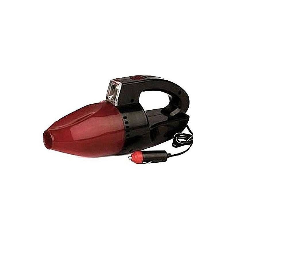 Mini Car Vacuum Complete Cleaner - 12V - Red and Black