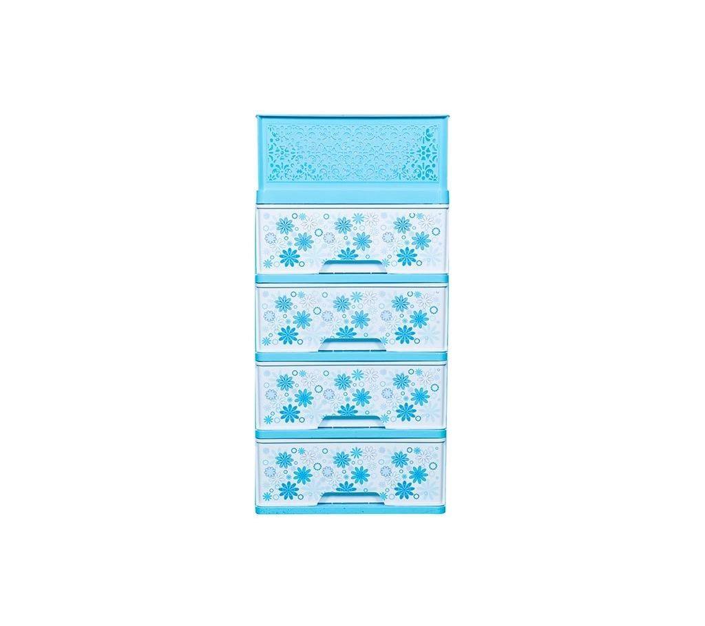 Premium Closet-4 Drawer With Basket Daisy