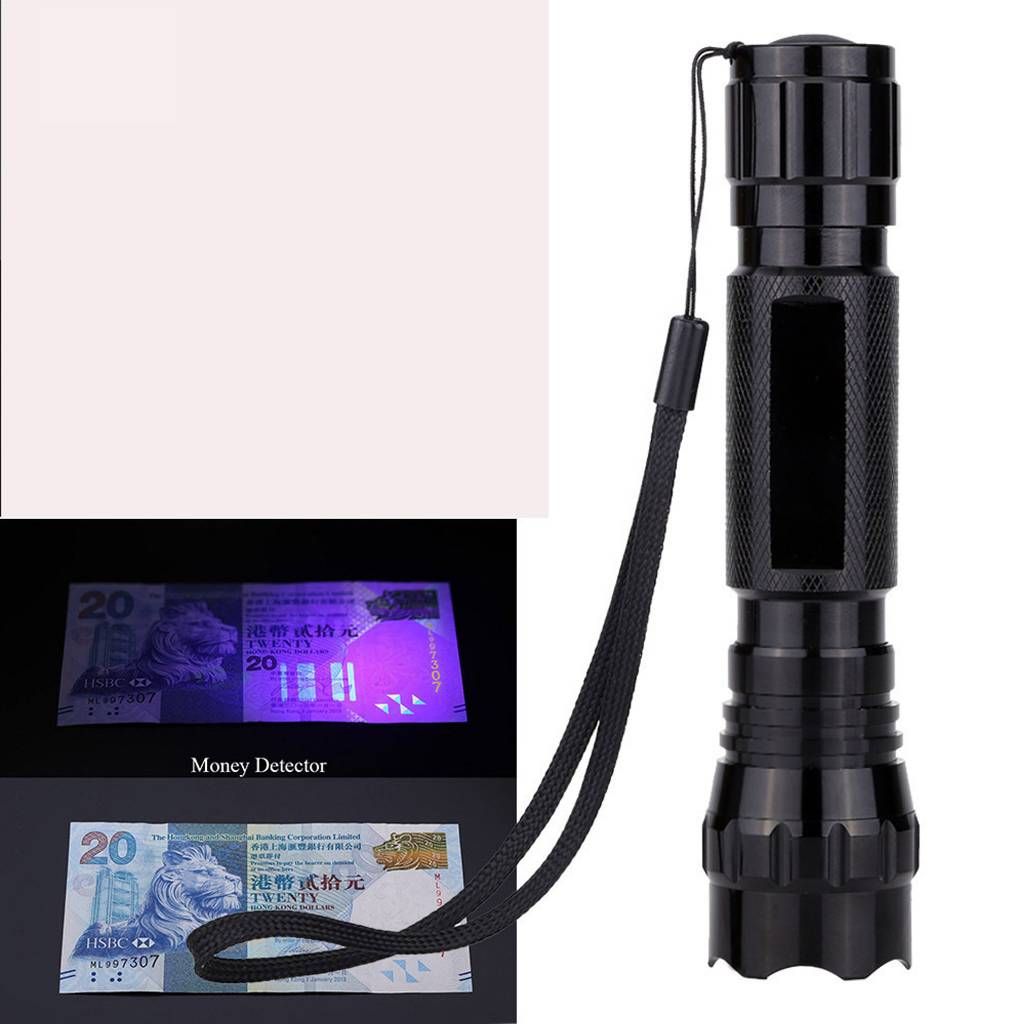 Money checker with torch light 