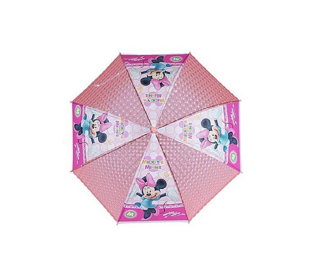 Light Pink Kids Umbrella with whistler