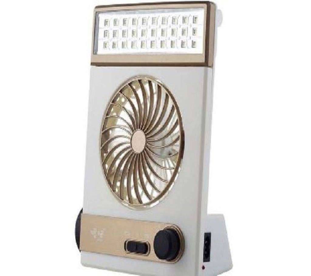 3 in 1 Rechargeable Mini Fan With Light