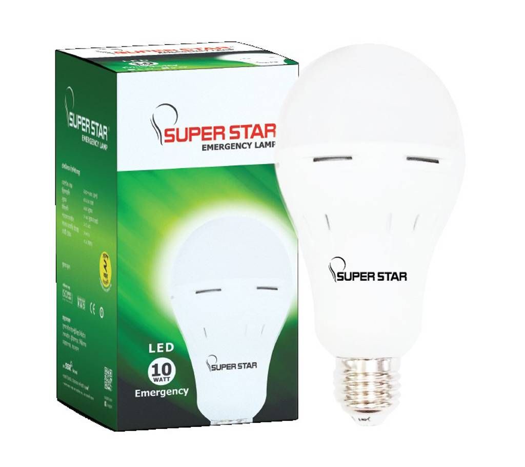 Super Star LED SMART LUX BULB 10W Emergency B22
