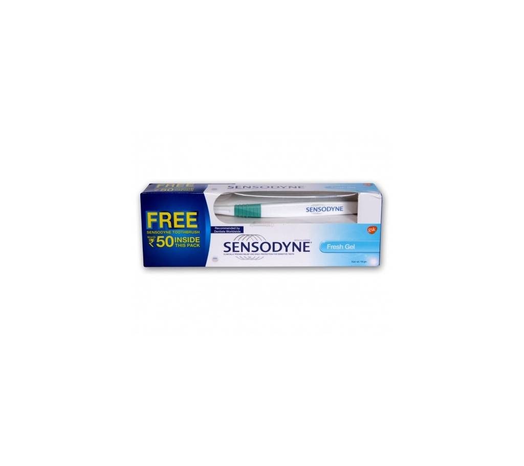 Sensodyne Fresh Gel Toothpaste with soft Brush