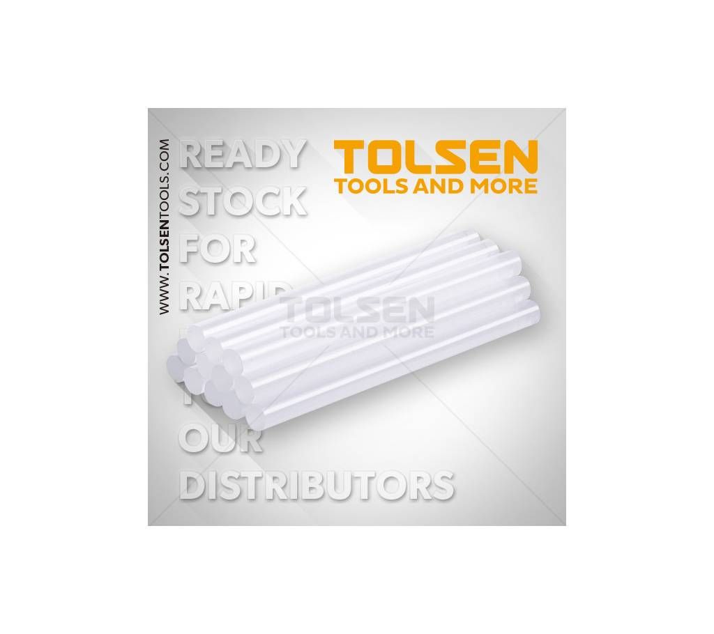 Tolsen-12 Pcs Holt melt glue stick set