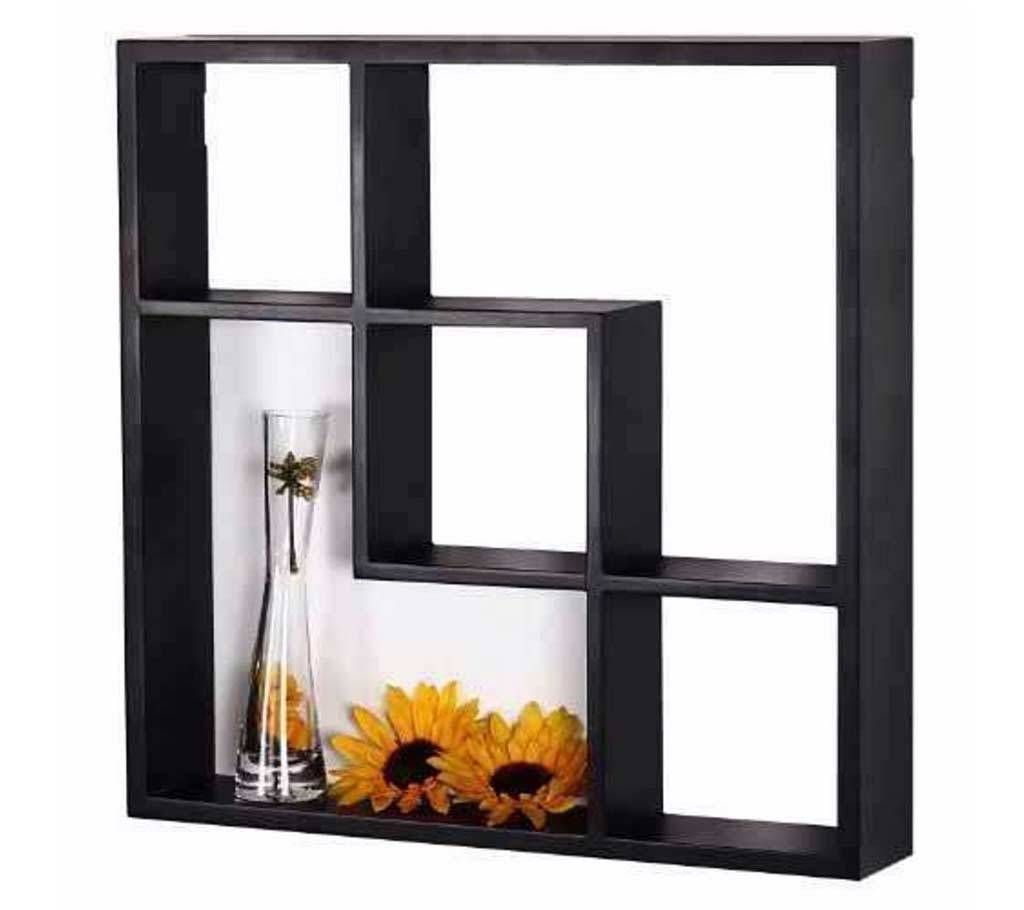 Malaysian Wooden Wall Hanging Shelf