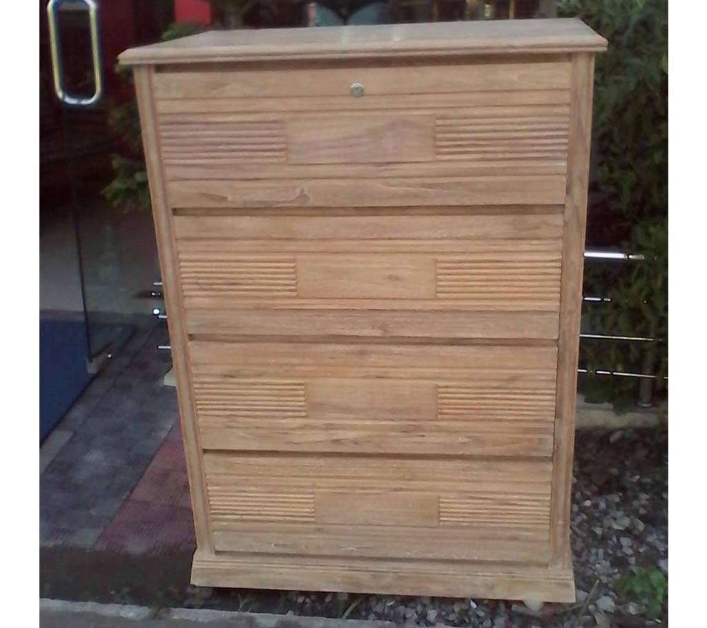 Chittagong Teak Segun Wooden Wooden Wardrobe
