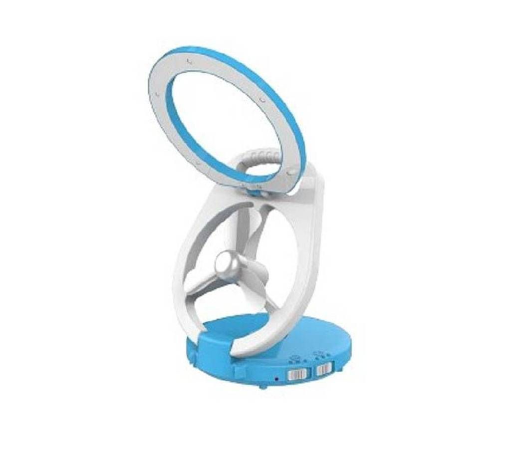 JIACE 2 in 1 Angle Adjustable Rechargeable Folding Light Fo