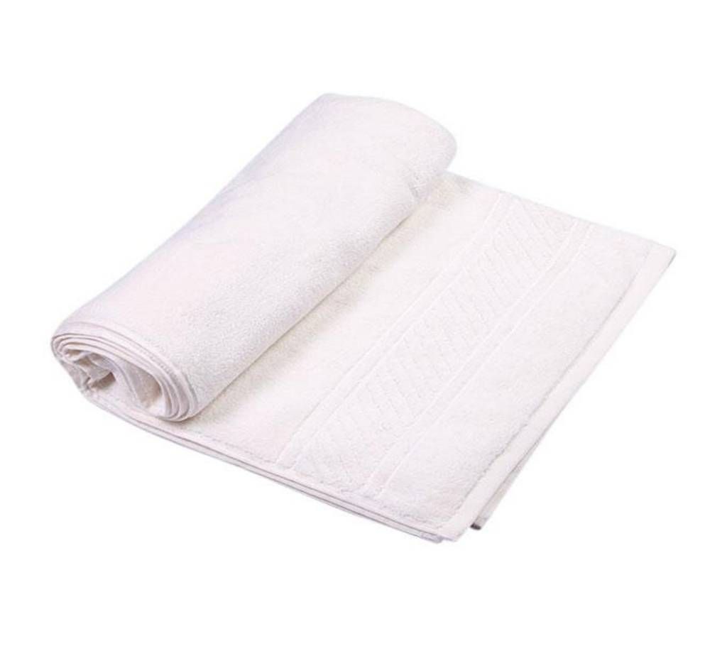 Cotton Quick Dry Reversible Bath Towel - Off White