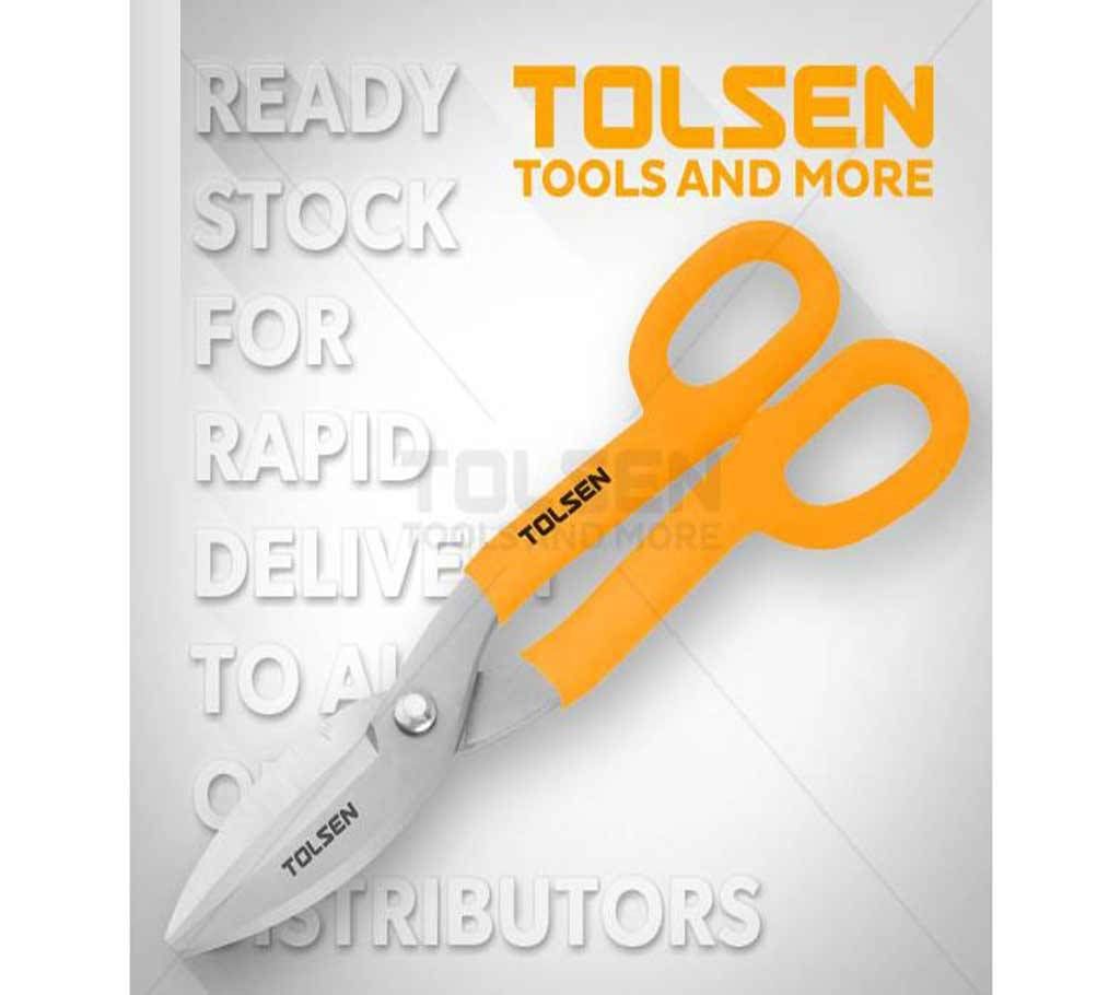 Tolsen Tin Snip (10") For Cutting Steel Sheet 30036