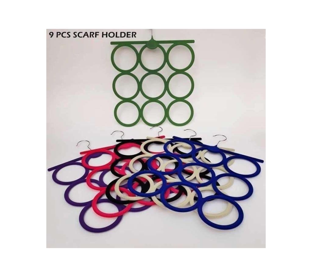 9 Pcs Scarf Holder
