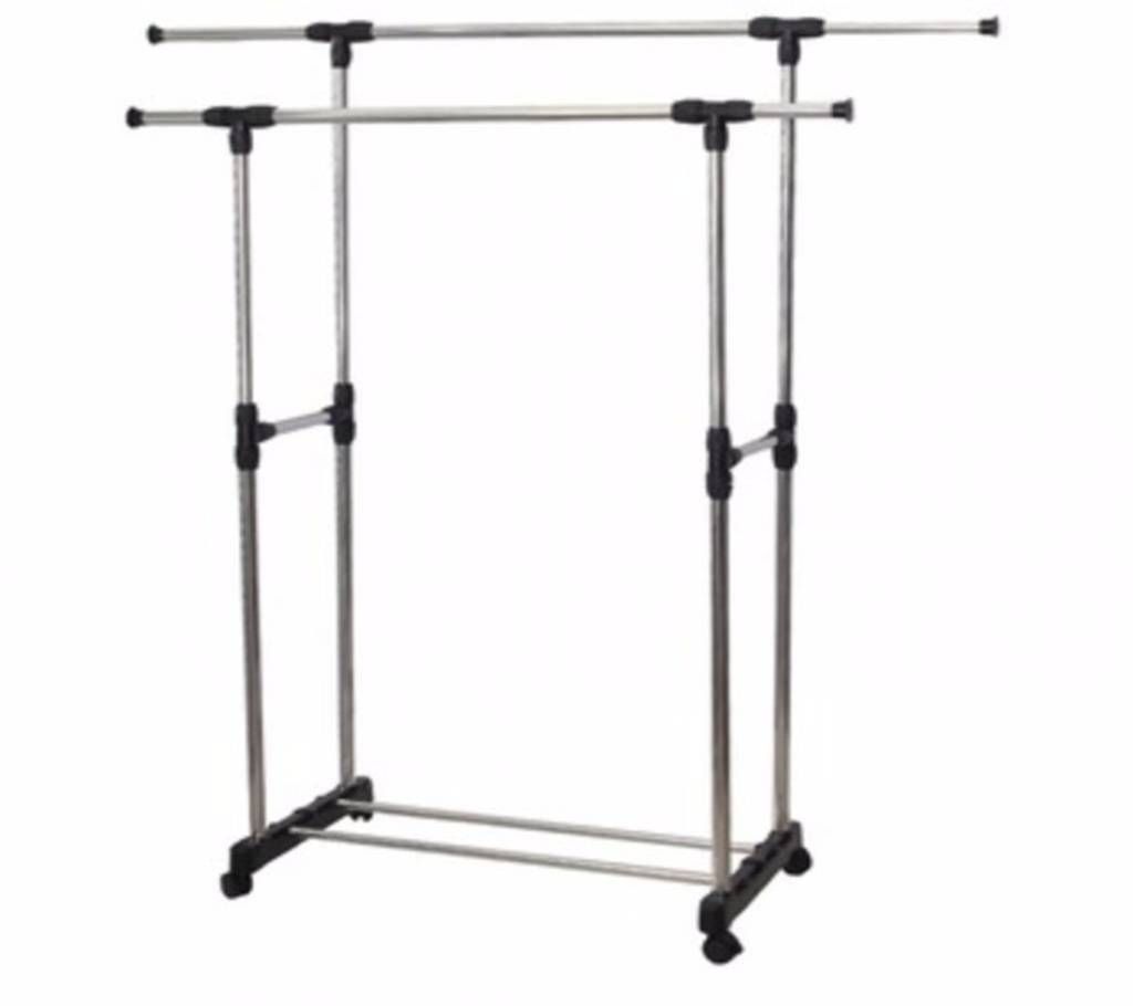 Holding Double Poll Cloth and Shaw Rack