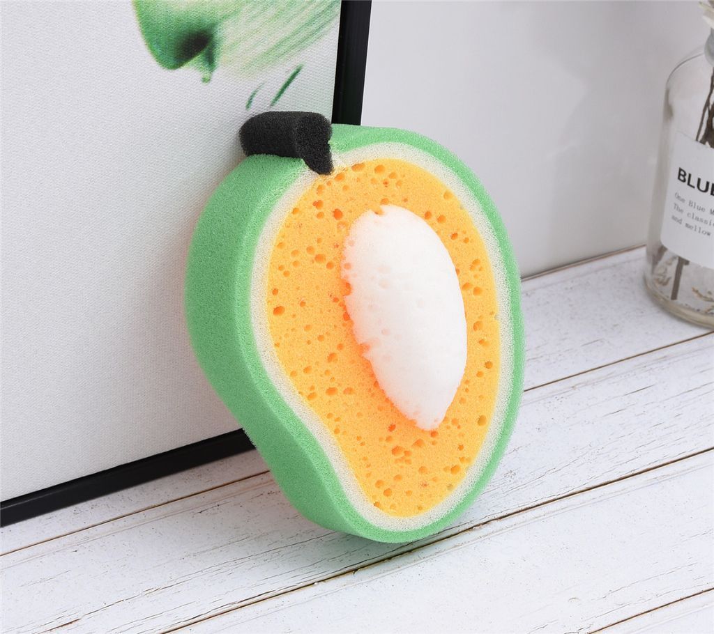 MANGO SHAPED BATH SPONGE