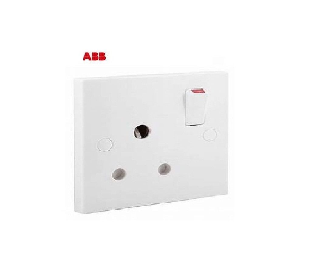 ABB Concept BS Range Sockets AC209 3Pin Round  India (Original)