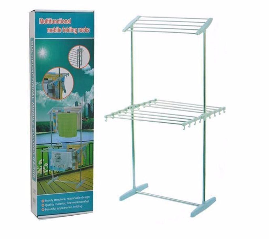 Multiple Functional Mobile Folding Cloth Drawer Rack