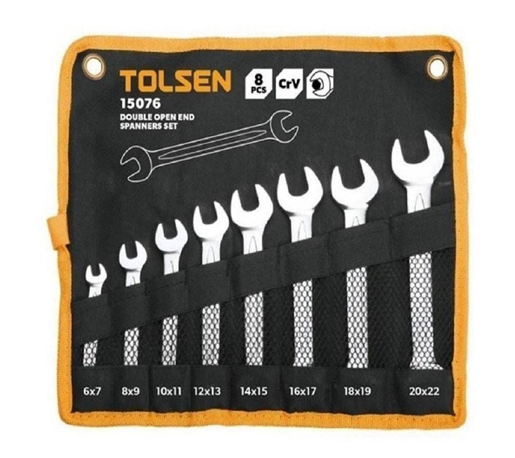 Tolsen 8 pis dabol open spaner set