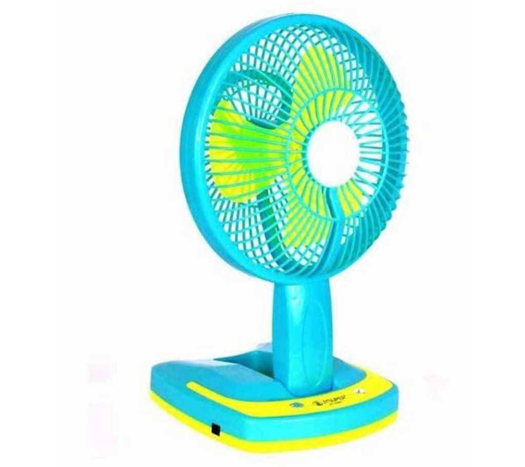 Chargeable Table fan with LED light