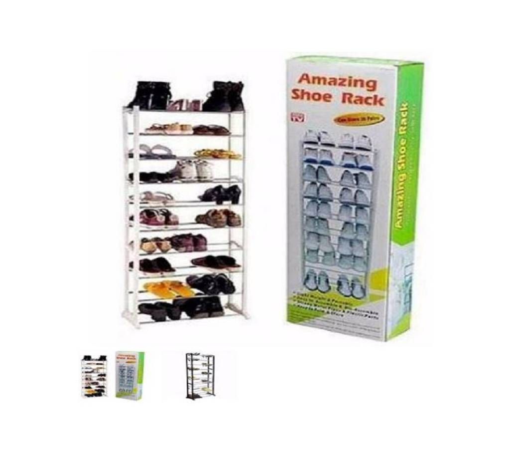 10 Lear Portable Shoe Rack